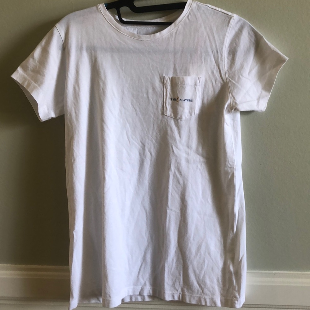 White players vineyard vines T-shirt kids size XL/16